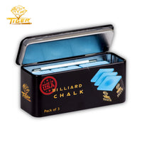 Tiger Billiard Chalk Blue 72 pcs 1 case