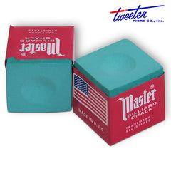 Master Billiard Chalk Green 144 pcs
