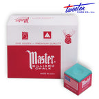 Master Billiard Chalk Green 12 pcs