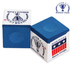 Silver Cup Billiard Chalk Electric Blue 12 pcs
