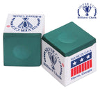 Silver Cup Billiard Chalk Green 12 pcs