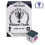 Silver Cup Billiard Chalk Spruce 12 pcs