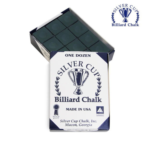 Silver Cup Billiard Chalk Spruce 12 pcs