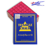Triangle Billiard Chalk Red 144 pcs