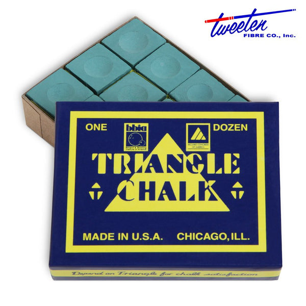 Triangle Billiard Chalk Spruce 12 pcs