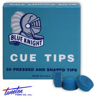 Blue Knight Cue Tip Ø12mm 50 pcs 1 box