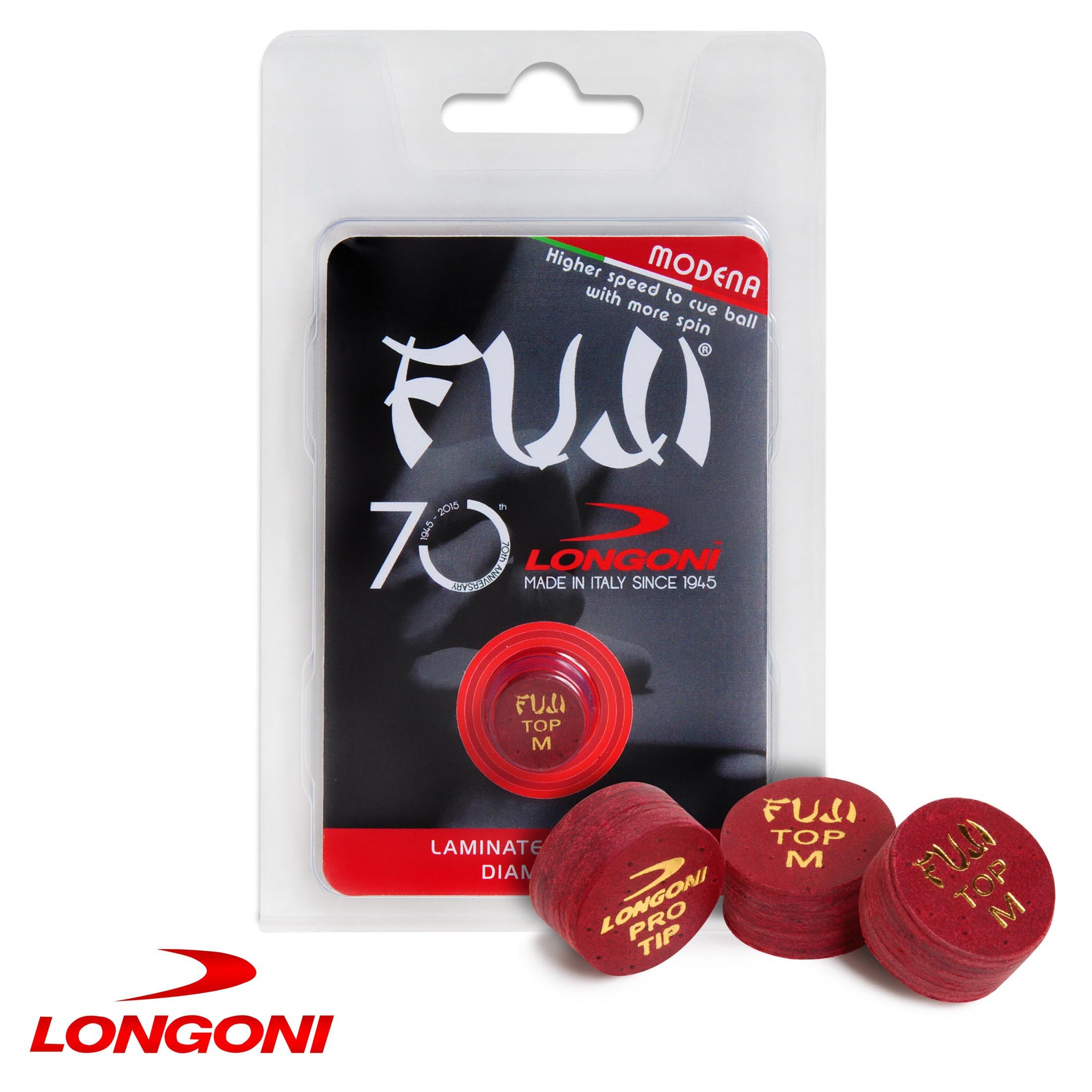 Carom Game Tips Longoni Fuji Sultan Pool Cue Tip - 14mm 10-Layer ...