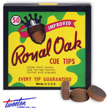 Royal Oak Cue Tip Ø11mm 50 pcs 1 box