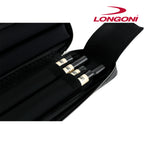 Longoni Giotto Notte Luxury Leather Cue Case 4 x 8