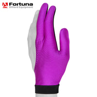 Fortuna Billiard Glove Classic Purple/Black XL
