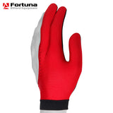 Fortuna Billiard Glove Classic Red/Black XL