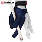 Fortuna Billiard Glove Classic w/Strap Blue XL