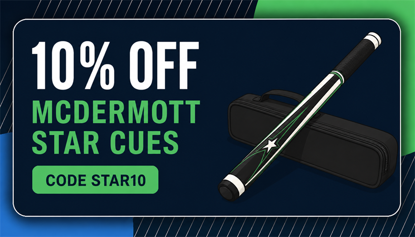 Labor Day special on McDermott Star cues